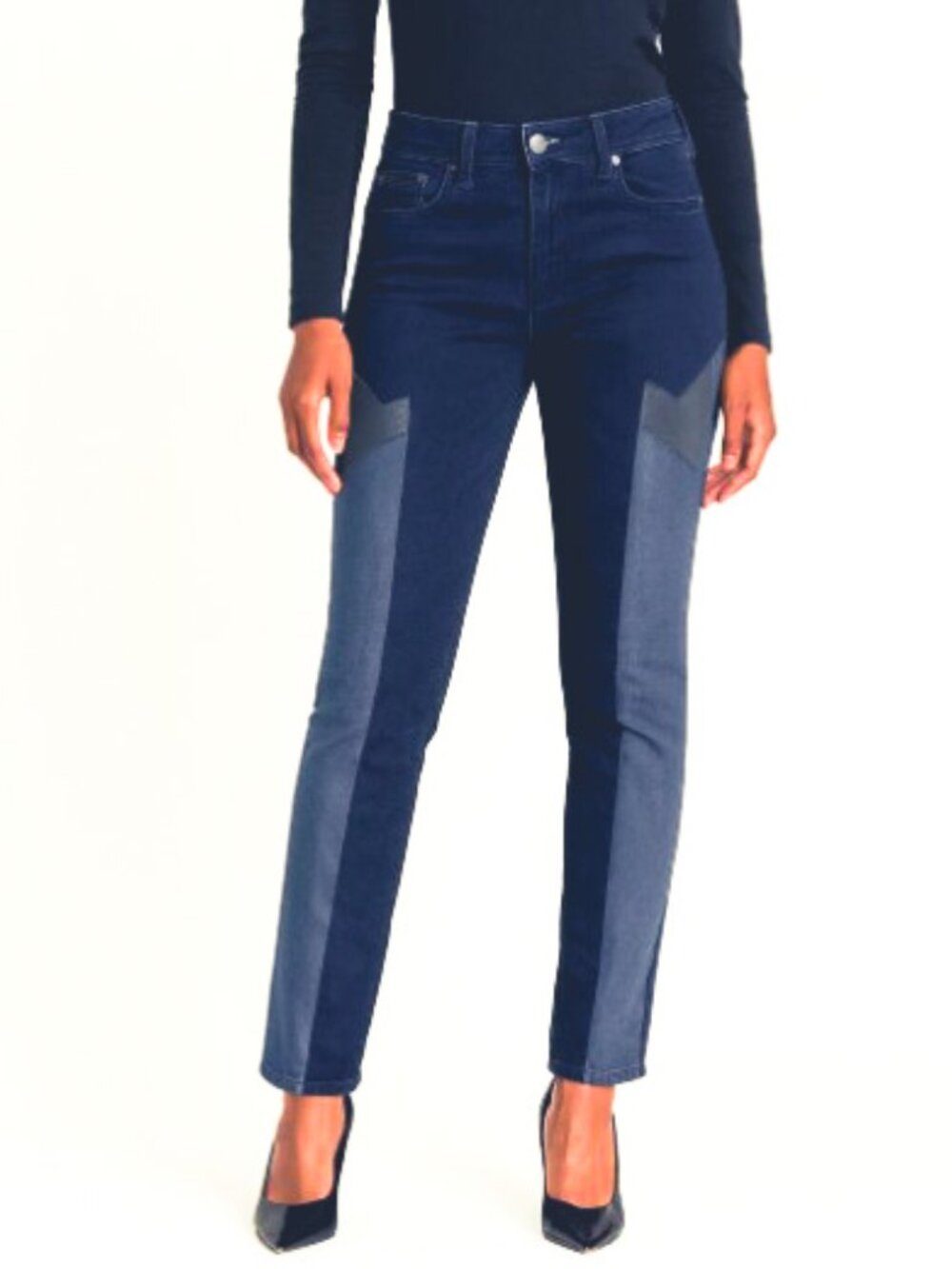 Rag & Bone Grand Prix Motocross Leather Chevron Jeans | Women’s 26